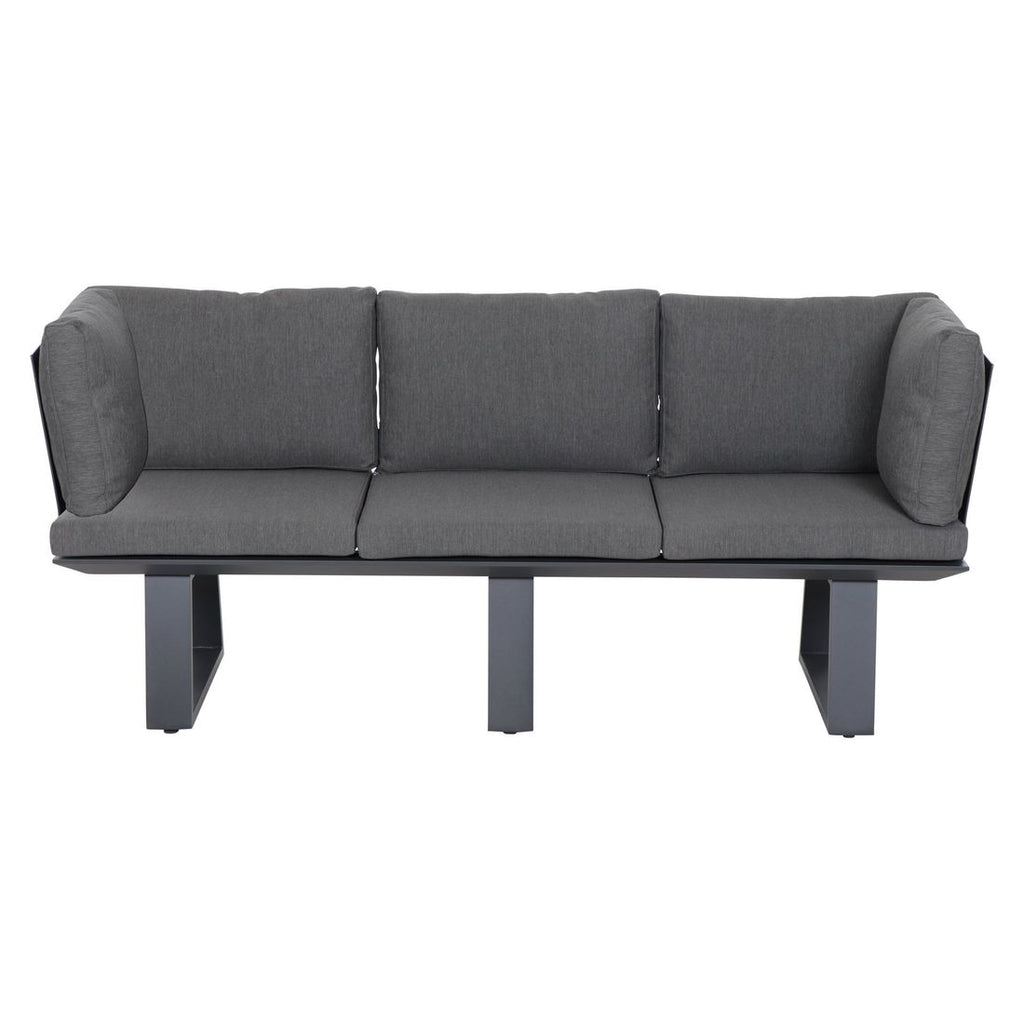 Nærbilde av tekstil på Endemodul lounge Monaco aluminium 42,5x50 cm - Siena Garden