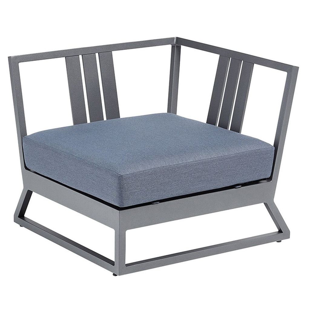 Endemodul lounge Ocean Skid Platform aluminium 83x83 cm - Kettler detalj av sømmer
