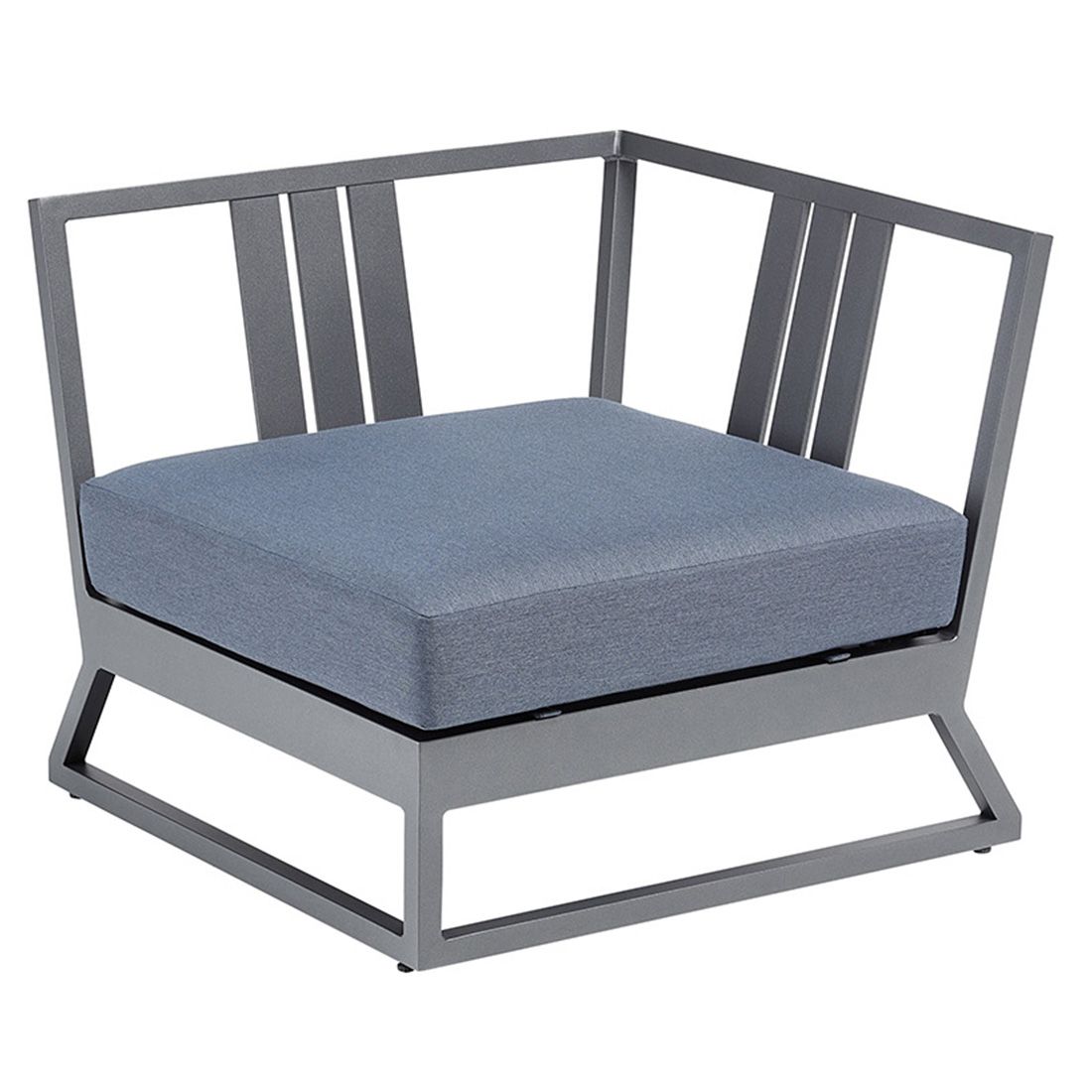 Endemodul lounge Ocean Skid Platform aluminium 83x83 cm - Kettler detalj av sømmer