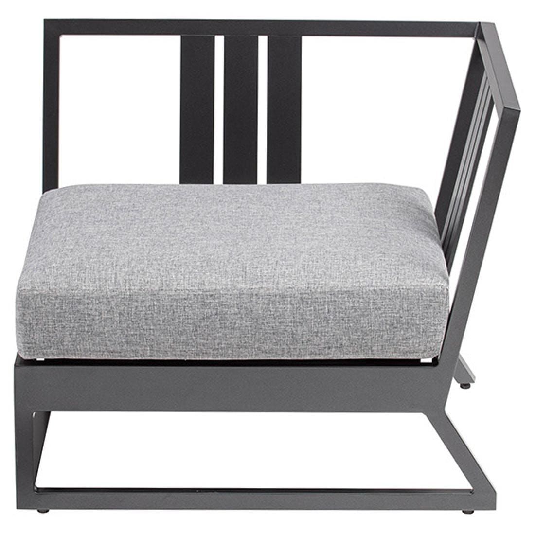 Endemodul lounge Ocean Skid Platform aluminium sitteflate