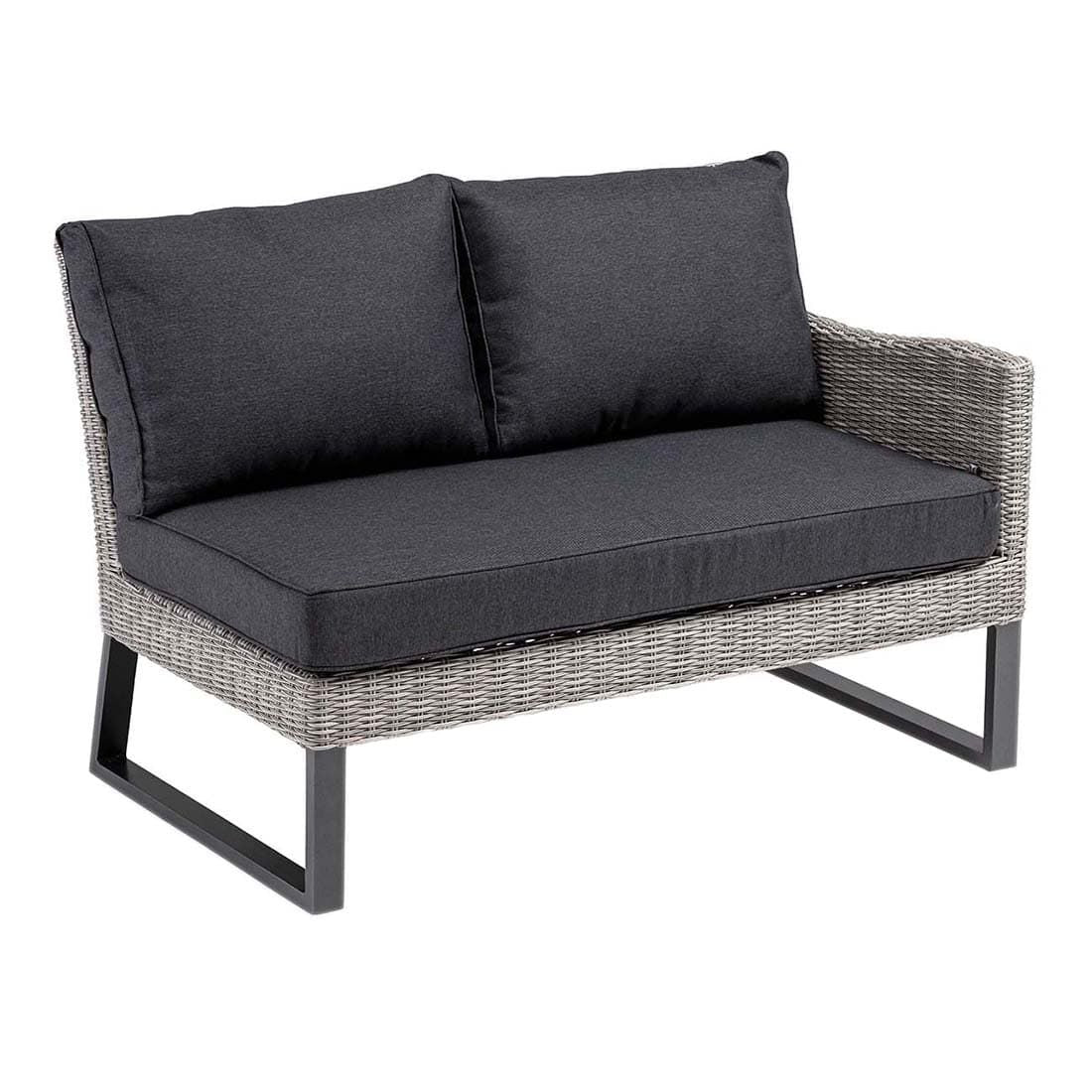 Endemodul lounge Palma Wing flettverk/olefin bakside
