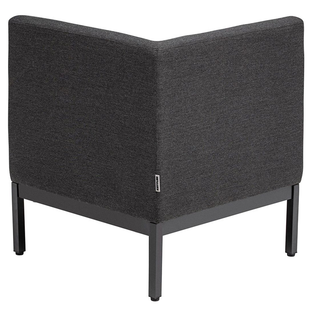 Montert Endemodul lounge Pure aluminium 71x71 cm Kettler i hage