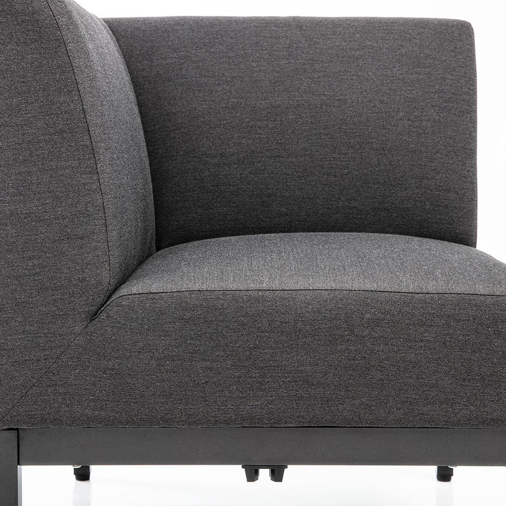 Endemodul lounge Pure aluminium 71x71 cm Kettler sitteflate