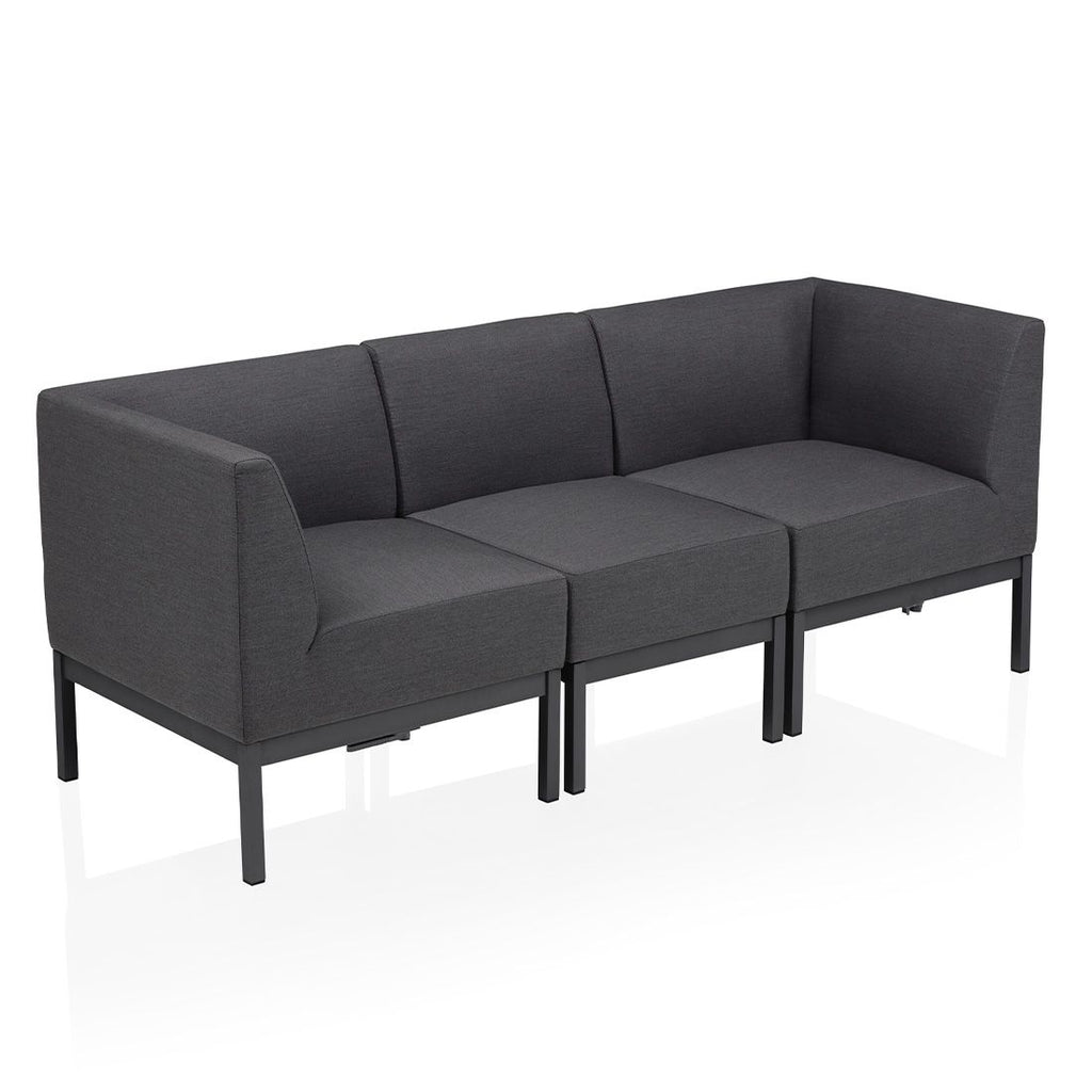 Oversikt over Endemodul lounge Pure aluminium 71x71 cm Kettler