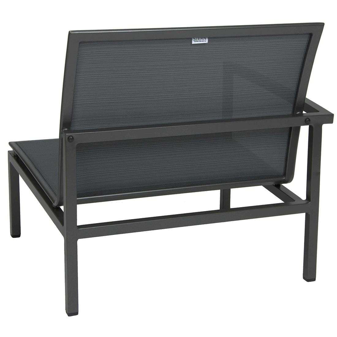 Detalj av Endemodul lounge Skelby venstre aluminium/textilen 82x81 cm - Stern