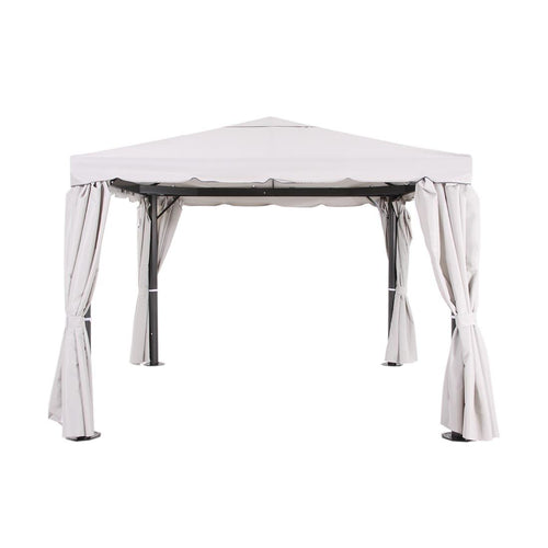 Erstatningstak til paviljong Sahara 300x300 cm - Leco naturfarget polyester