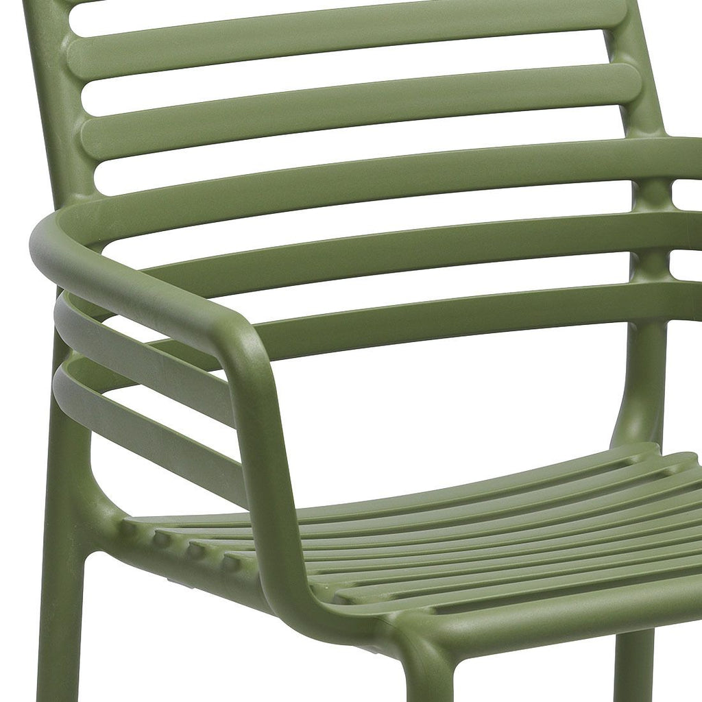 Hagemøbelsett Doga 8 plasser, plast 210/280x100 cm - Nardi