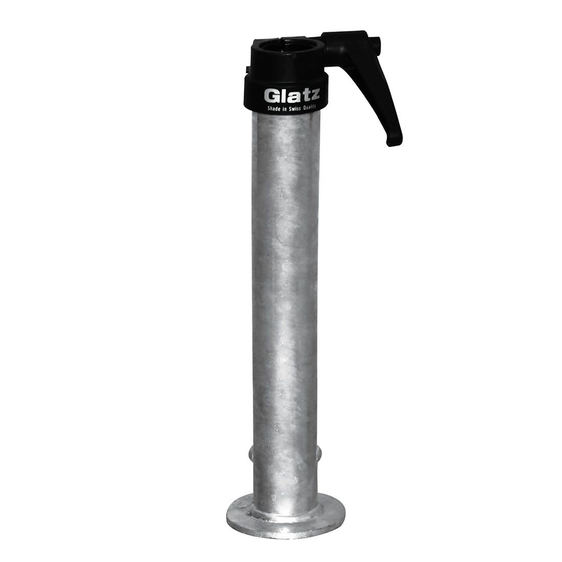 Festestolpe Z35-38/39 mm galvanisert stål til parasollfot Glatz for stabil montering