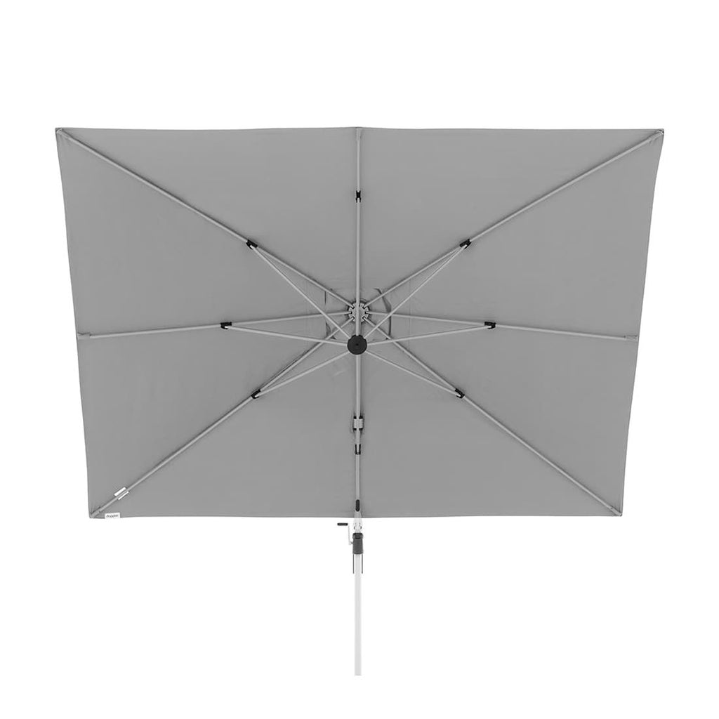 Montert Fritthengende parasoll Active 350x260 cm dreibar - Doppler på terrasse