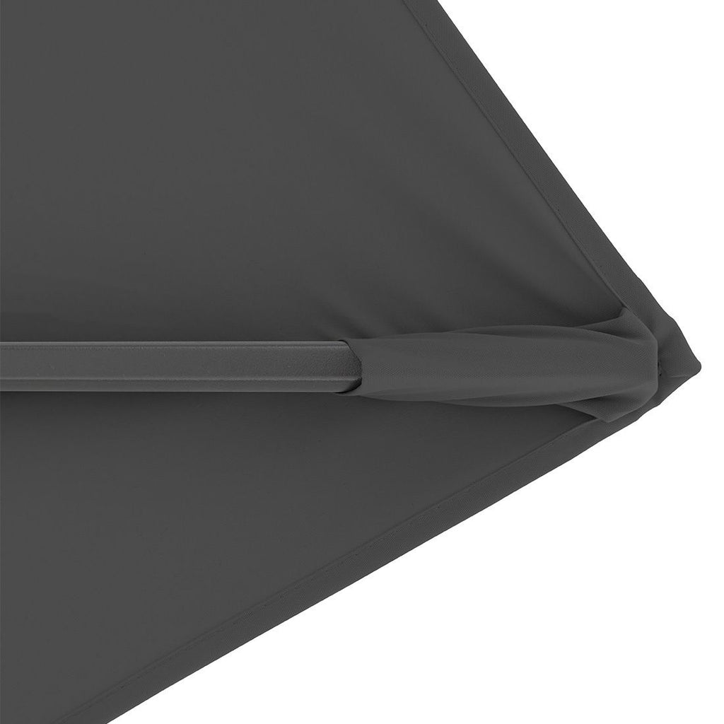 Fritthengende parasoll Active Green Edition 310x210 cm antrasitt miljøvennlig materiale