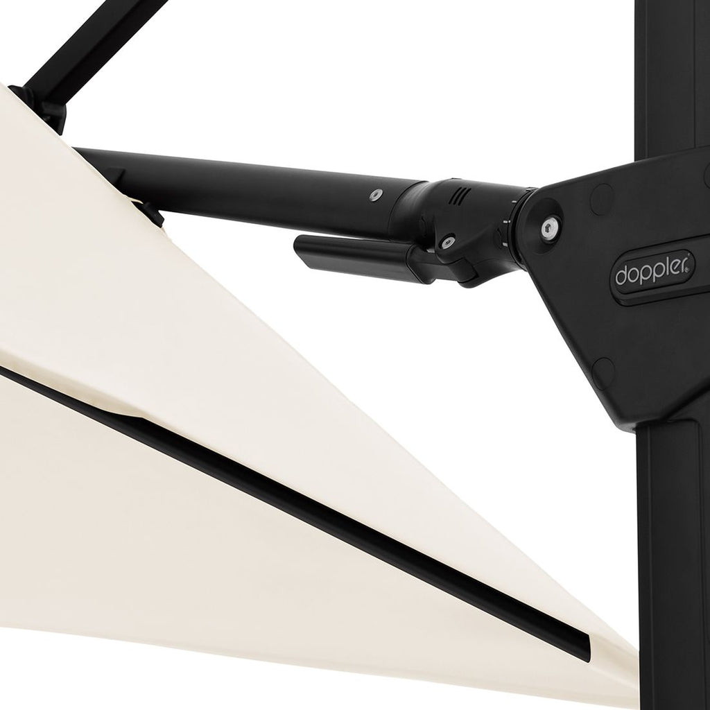 Fritthengende parasoll Active Green Edition 240x135 cm - Doppler