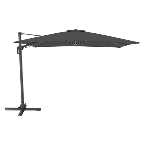 Fritthengende parasoll Active Green Edition 310x210 cm antrasitt bakside