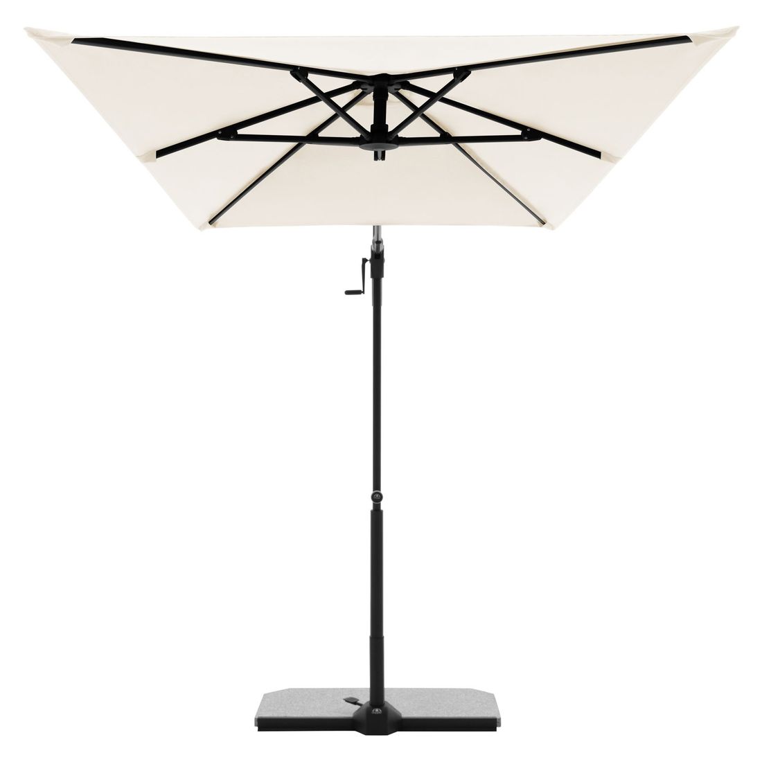 Fritthengende parasoll Active Green Edition 240x135 cm - Doppler