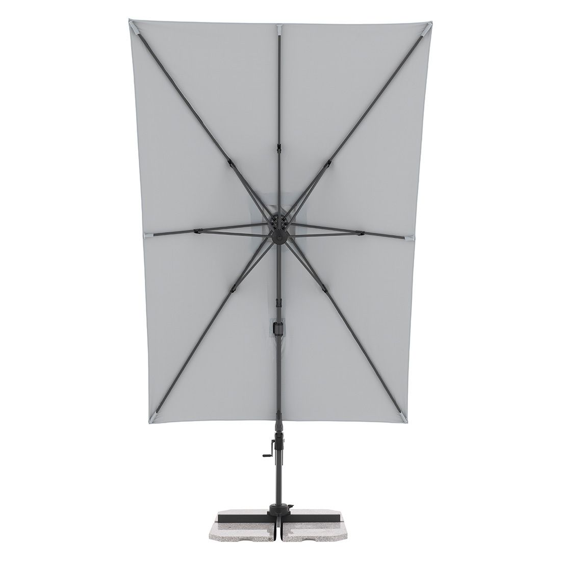Fritthengende parasoll Active Green Edition 310x210 cm - Doppler