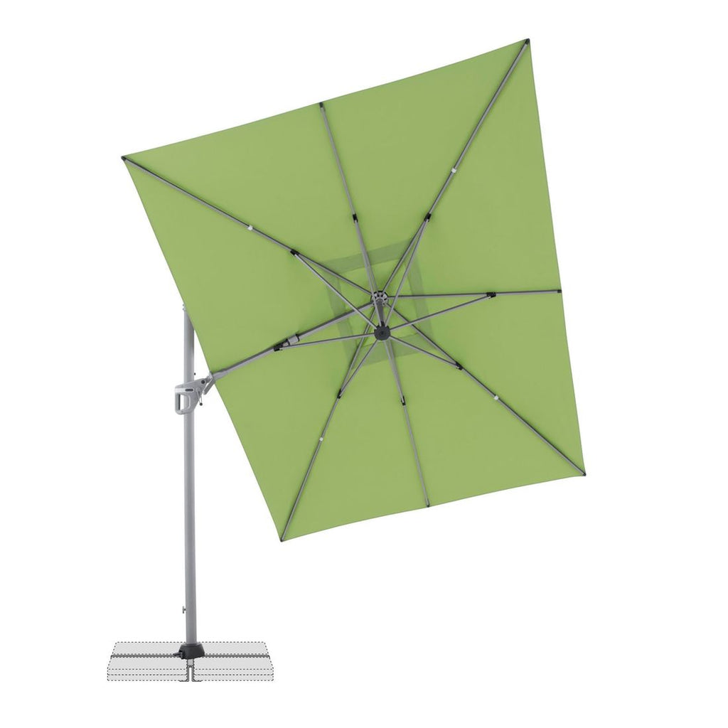 Montert parasoll Fritthengende parasoll Active Neo Side 350x260cm