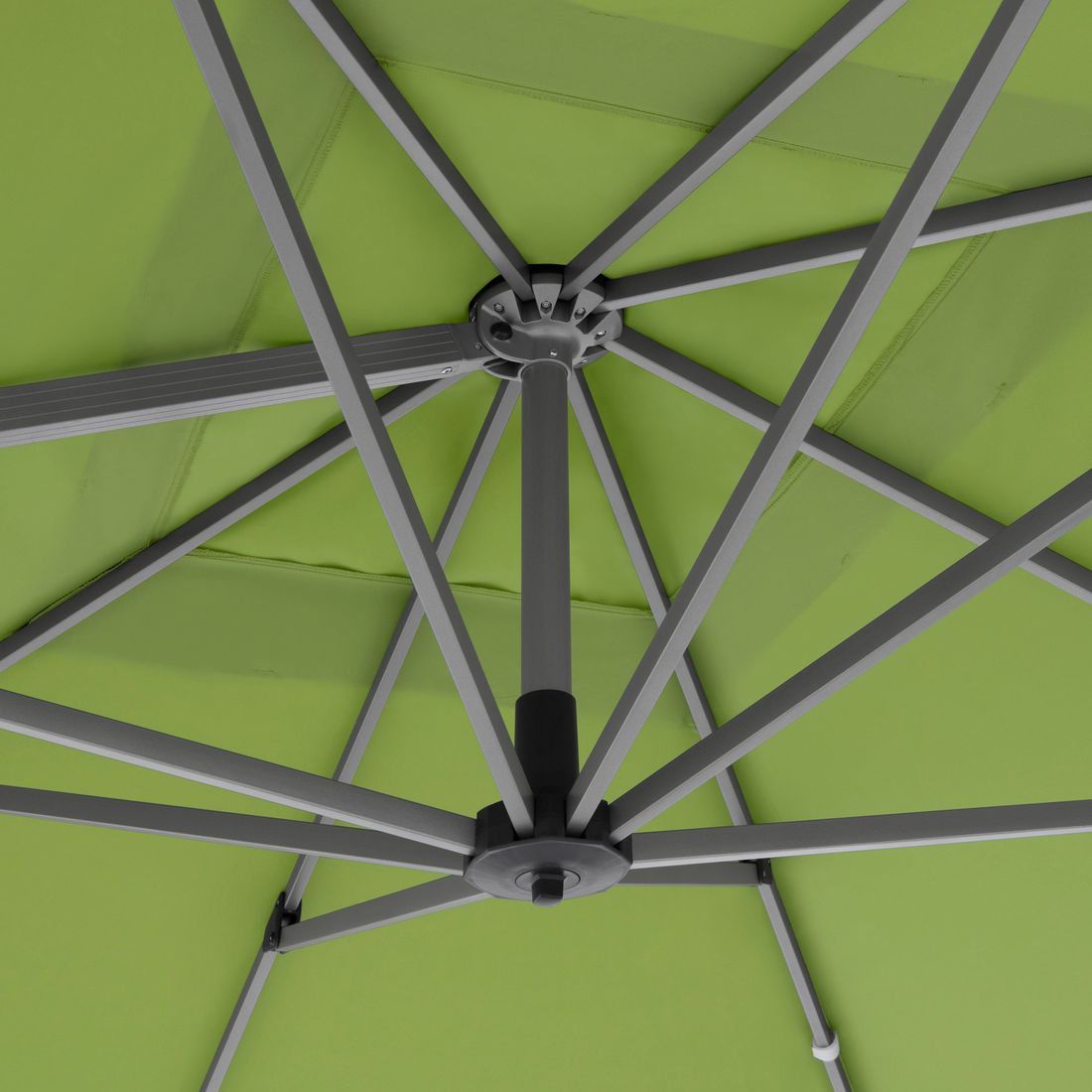 Fritthengende parasoll Active Neo Side 350x260cm med stativ