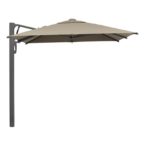 Fritthengende parasoll Easy Contract 250x250cm foran