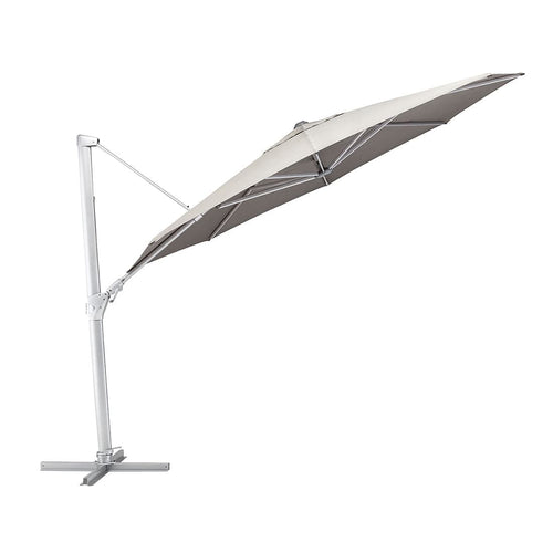 Fritthengende parasoll Easy Swing Ø350cm aluminium - Kettler forfra