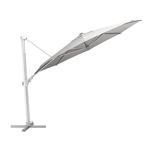 Fritthengende parasoll Easy Swing Ø350cm aluminium - Kettler forfra