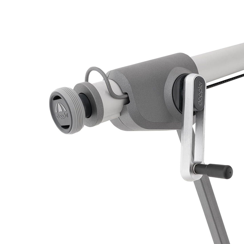Fritthengende parasoll Expert 300x300cm polyester rød - Doppler