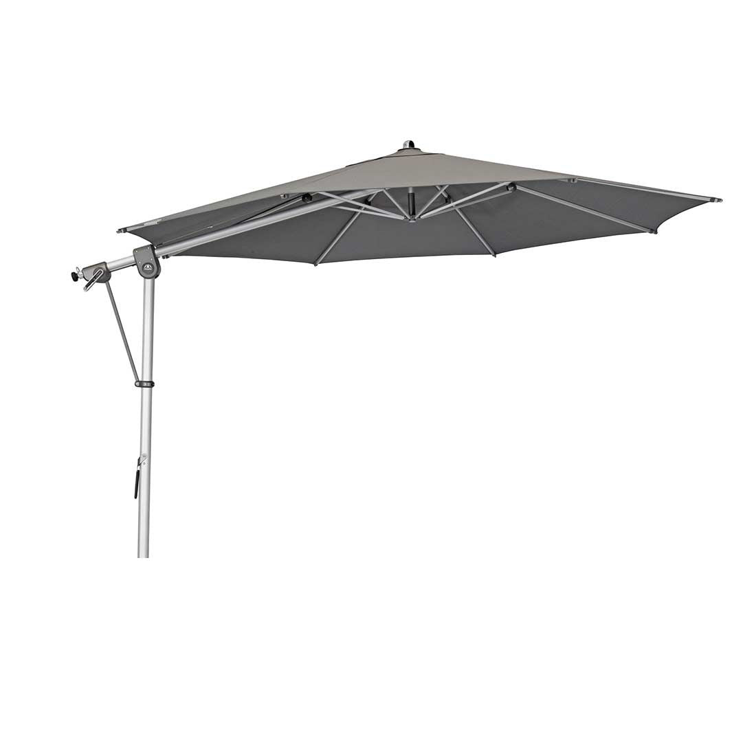 Fritthengende parasoll Expert Ø350cm dreibar polyester detalj aluminiumramme