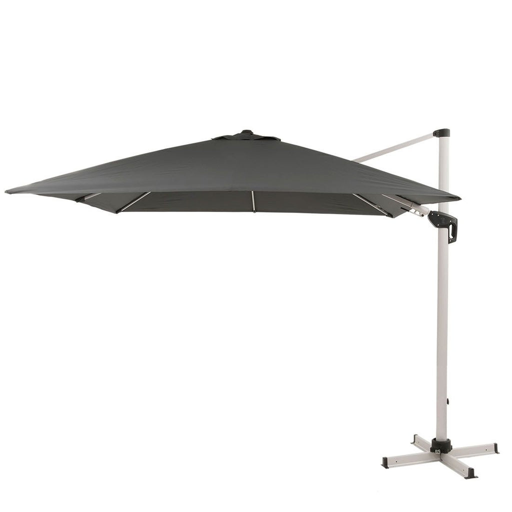 Fritthengende parasoll Ravenna AX-Plus 300x300 cm forfra