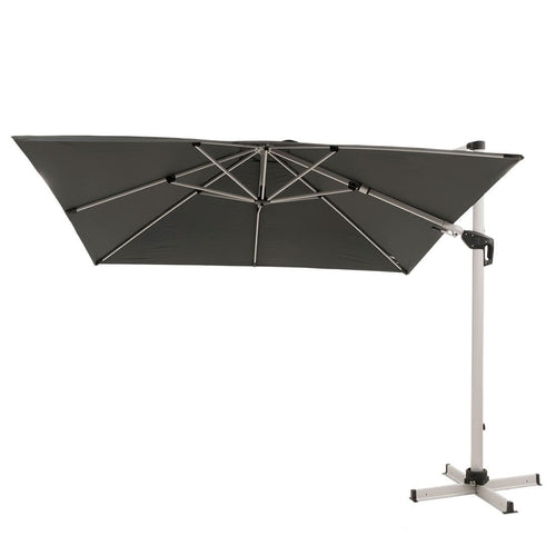 Fritthengende parasoll Ravenna AX-Plus 300x300 cm bakside