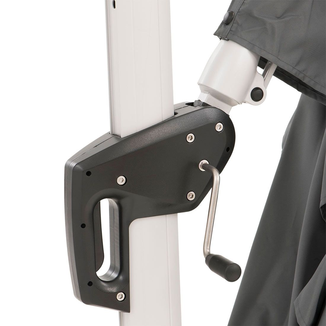 Stativ og base for Fritthengende parasoll Ravenna AX-Plus