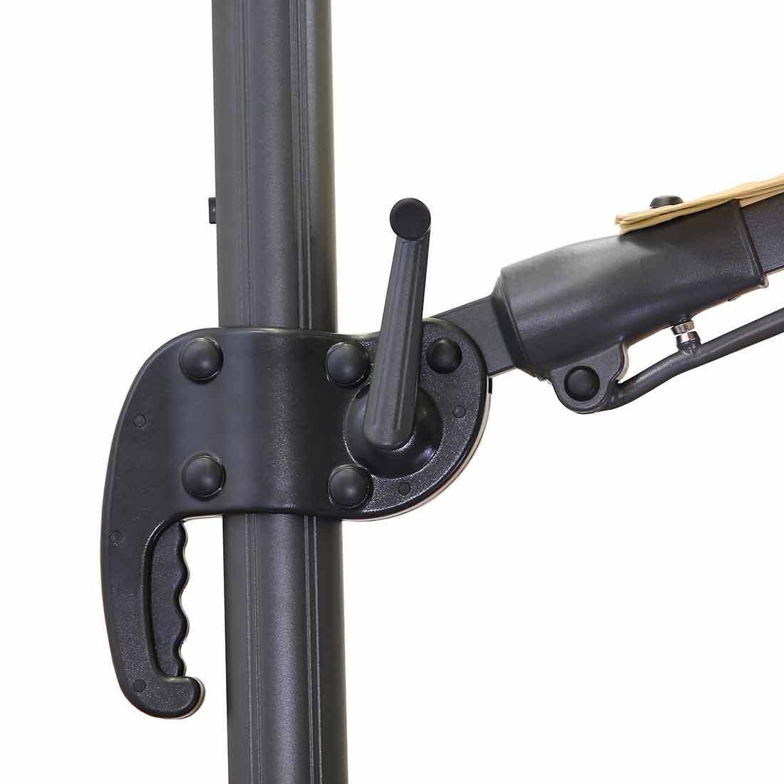 Kryssfot til Fritthengende parasoll Rhodos Eco Twist Ø300 cm