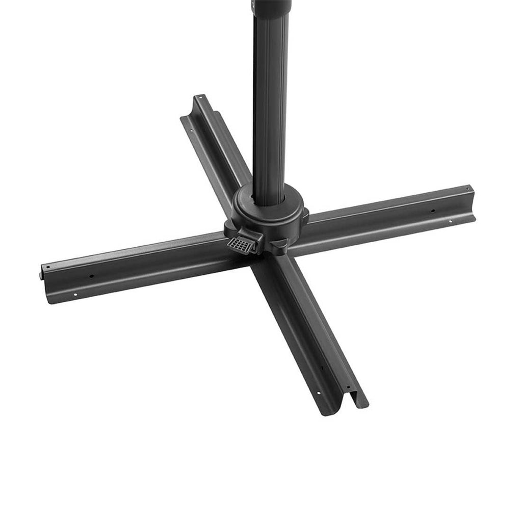 Kryssfotstativ til Fritthengende parasoll Rhodos Eco Twist 270x270 cm - Schneider