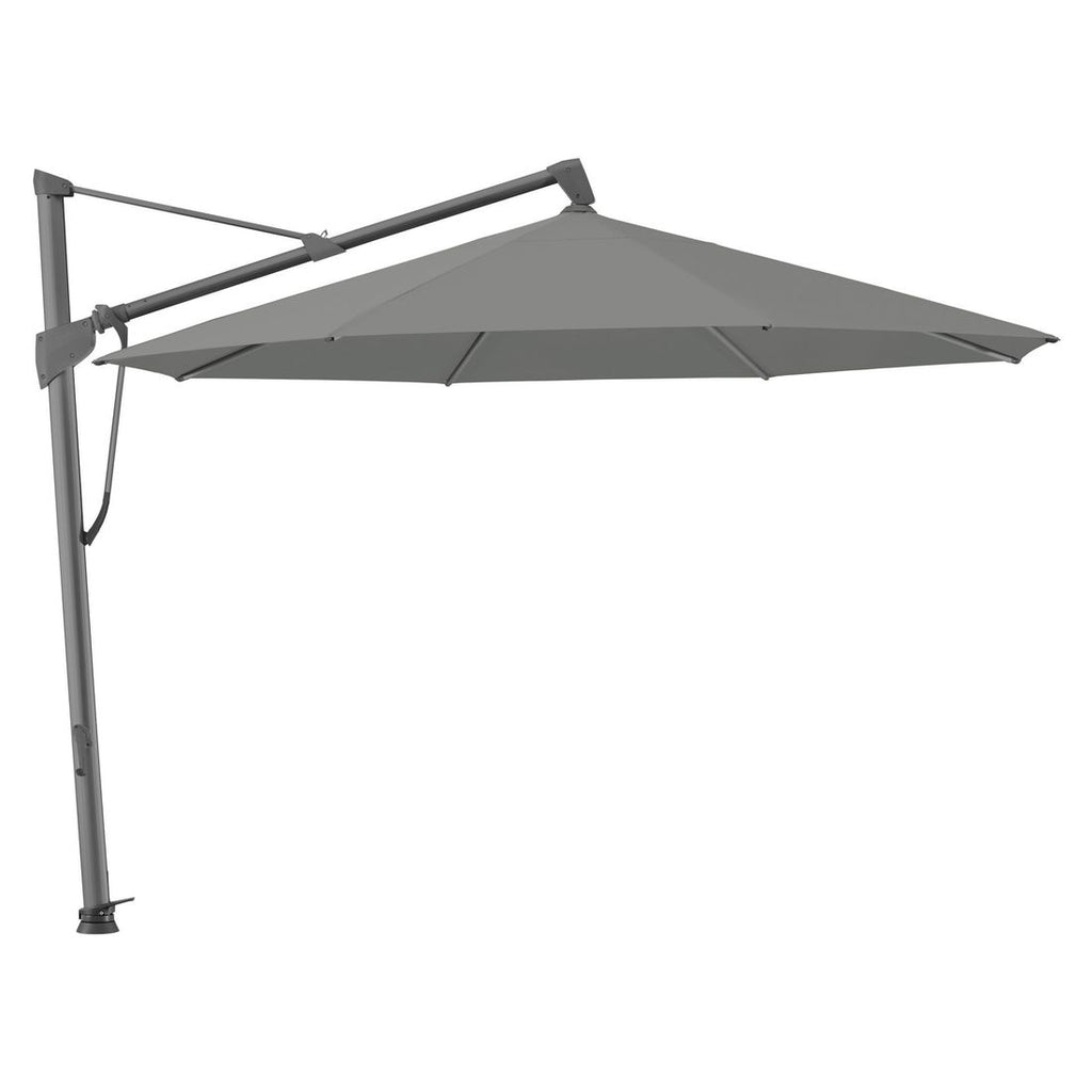 Bakside av fritthengende parasoll Sombrano S+ Ø400cm Glatz