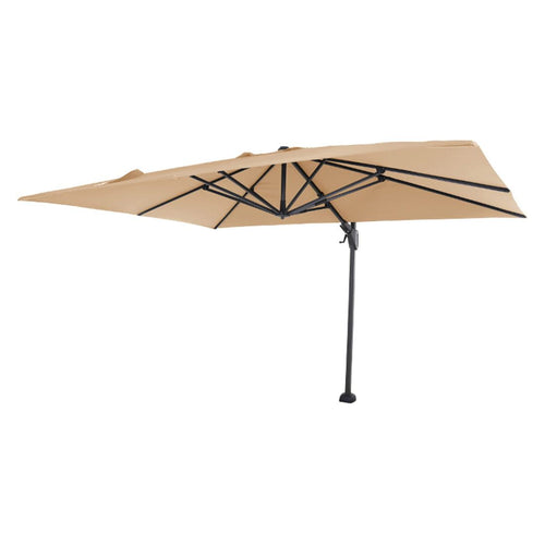 Fritthengende parasoll Sunset N+ 350x260cm antrasitt forside