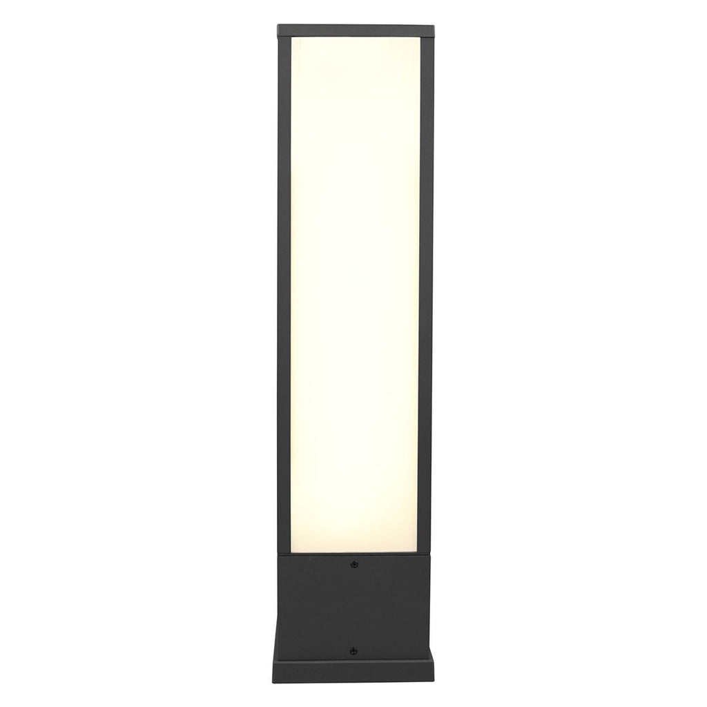 Fuerte LED sti-lampe 15x15x60 cm aluminium antrasitt bakside