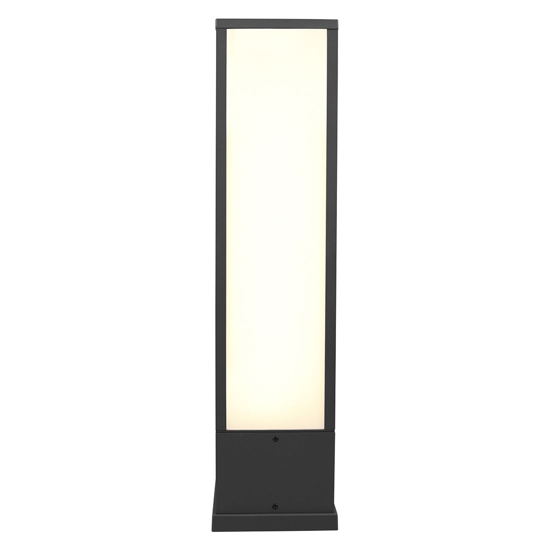 Fuerte LED sti-lampe 15x15x60 cm aluminium antrasitt bakside