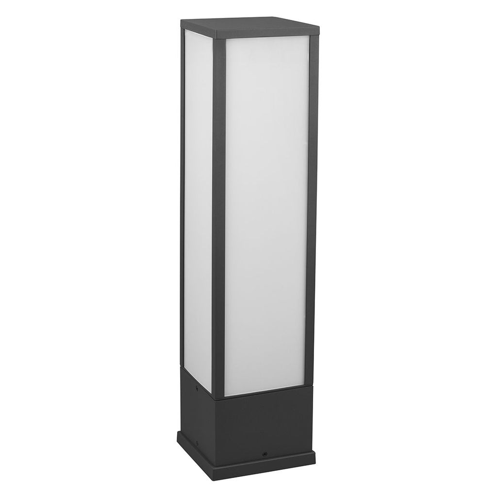 Detalj av Fuerte LED sti-lampe 15x15x60 cm aluminium antrasitt