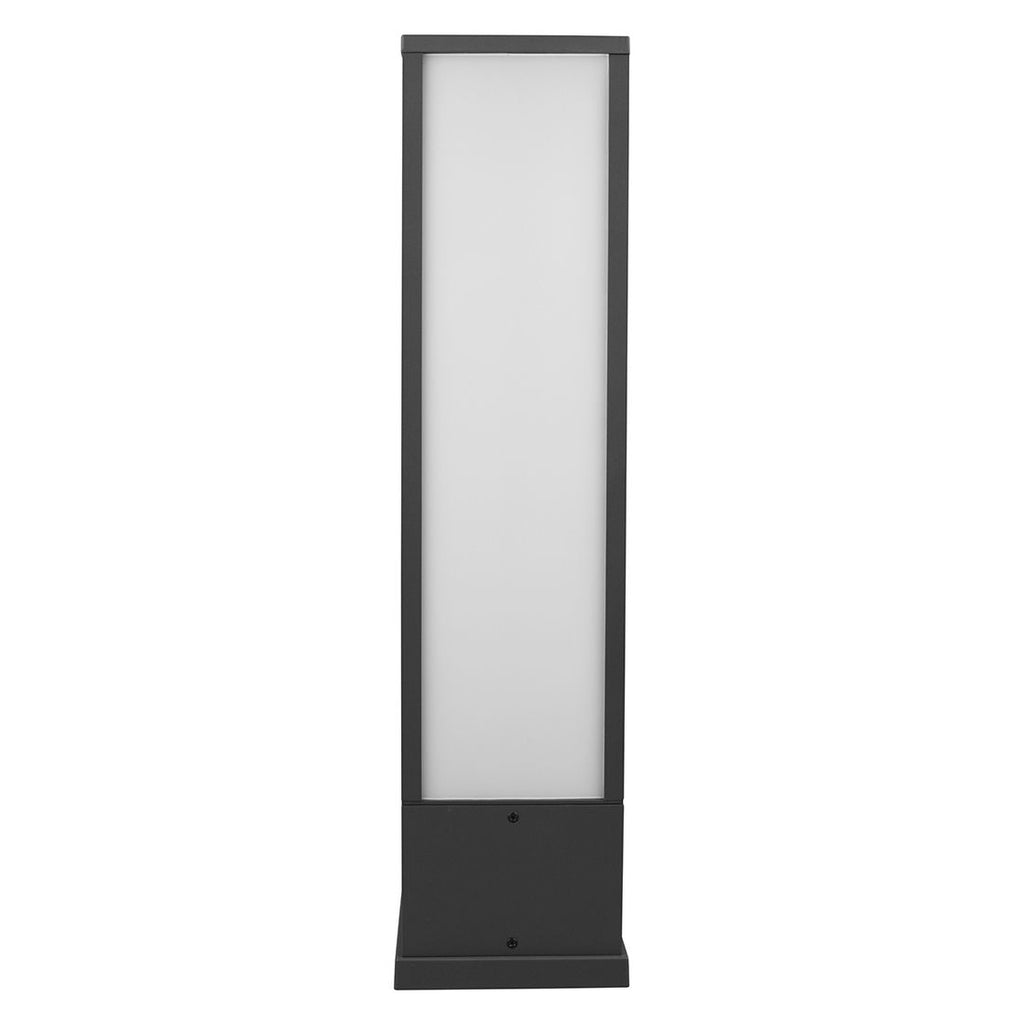 Montert Fuerte LED sti-lampe 15x15x60 cm aluminium antrasitt i hage