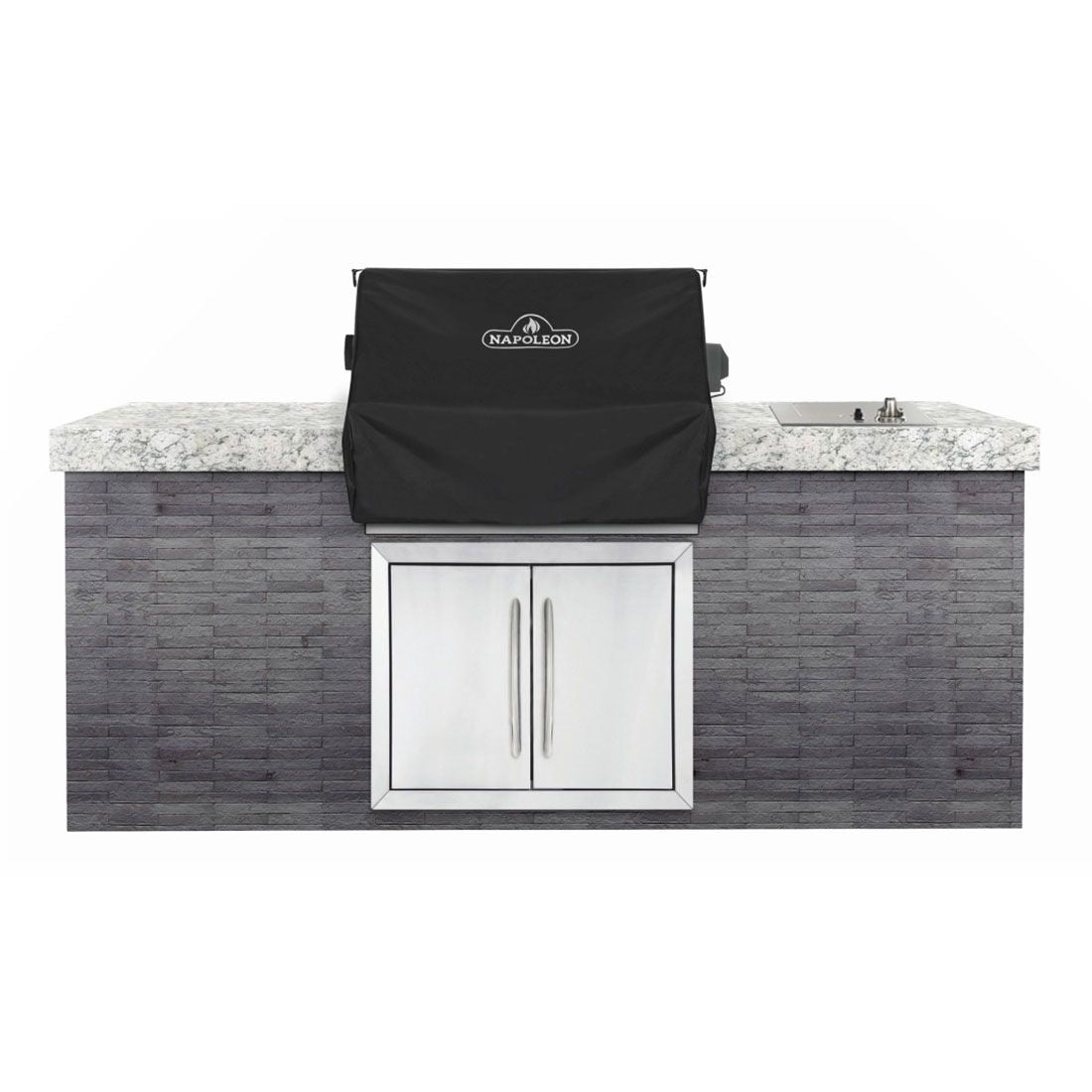 Grilltrekk for BIPRO 500 svart - Napoleon forfra