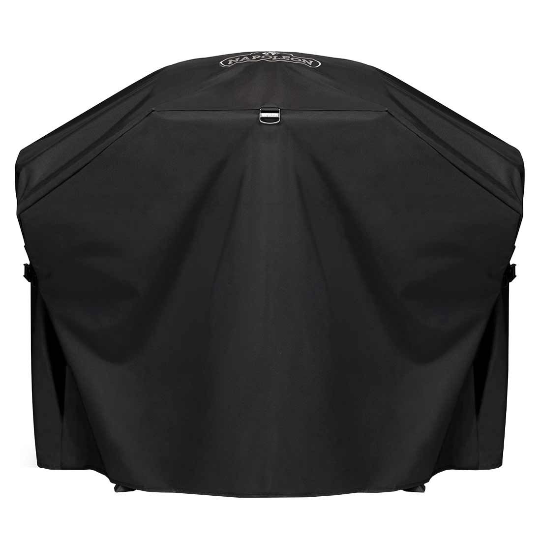 Grilltrekk for TQ285X/PRO285X med stativ, sidebord oppe fra Napoleon sett forfra