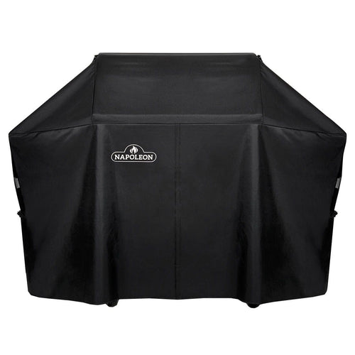 Grilltrekk for Rogue XT / SE 525 med sidebord oppslått fra Napoleon