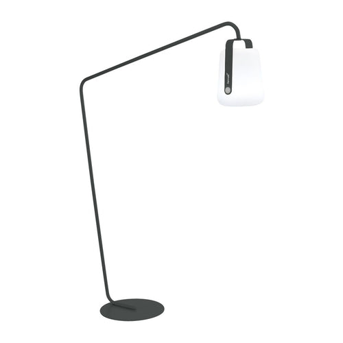 Gulvlampe ute Balad forskjøvet fot stål 190 cm forfra