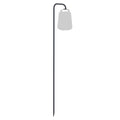 Gulvlampe ute Balad jordspyd stål 159 cm antrasitt forfra