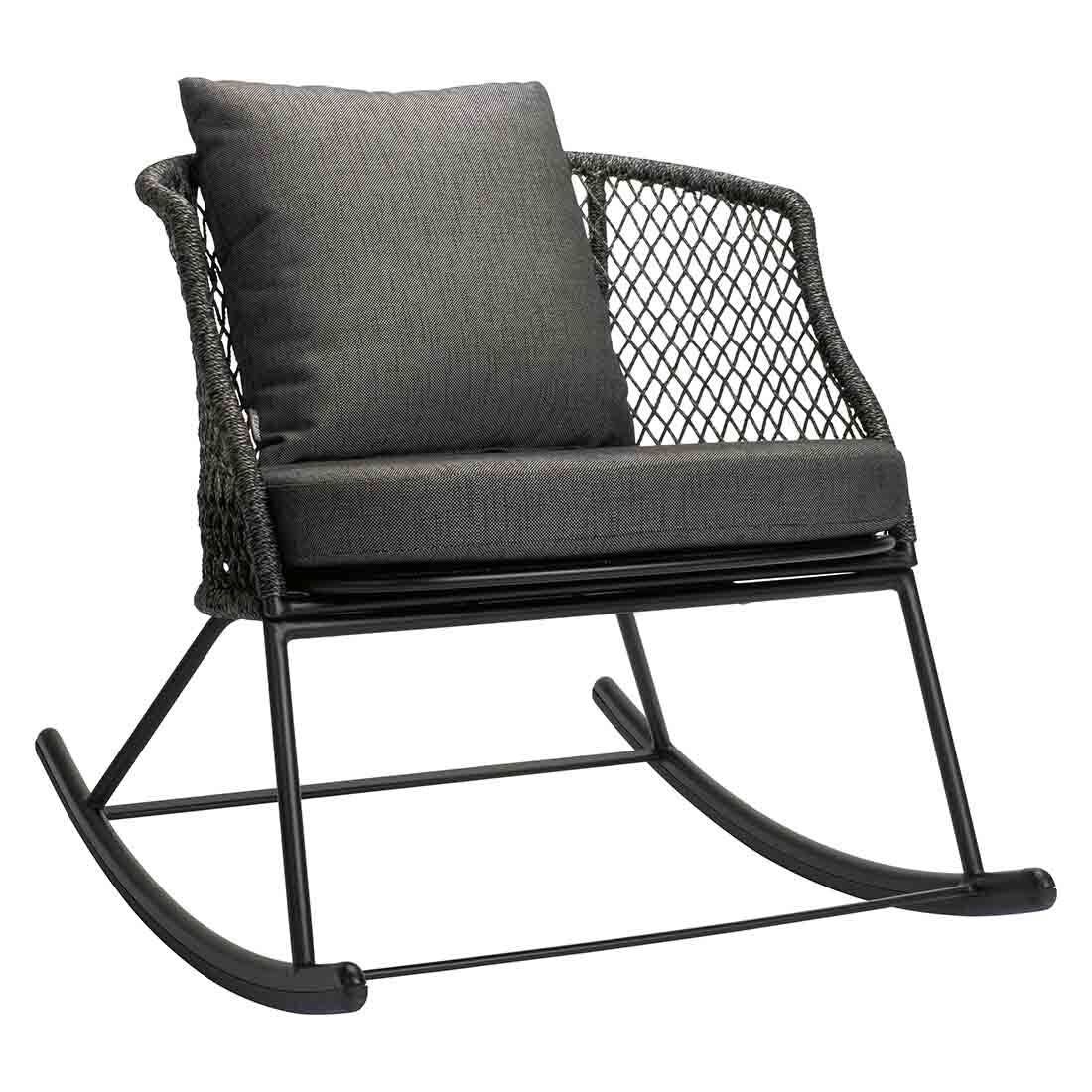 Bakside av Gyngestol Odea aluminium og tau 78 cm