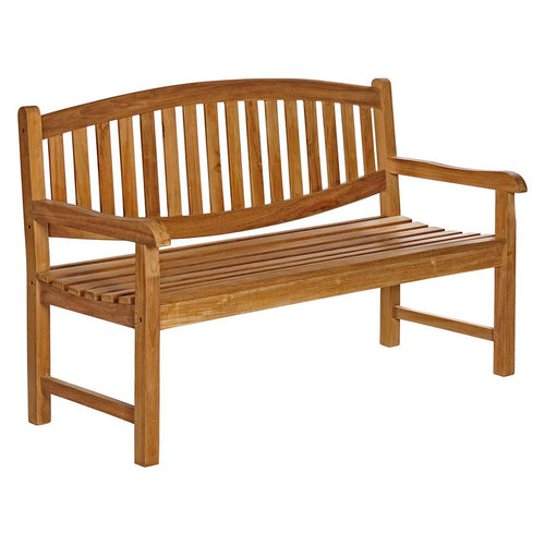 Hagebenk Cotton teak 120 cm - OUTLIV forfra