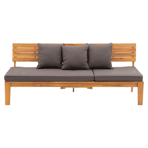 Hagebenk Genua akasie/polyester 200 cm - OUTLIV bakside