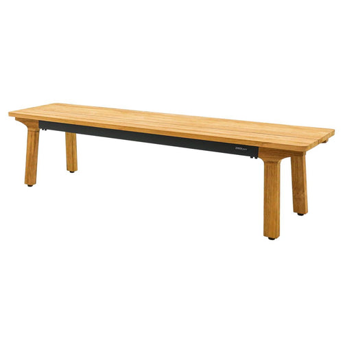Hagebenk Lenyx 180 cm teak/Sunbrella bakside