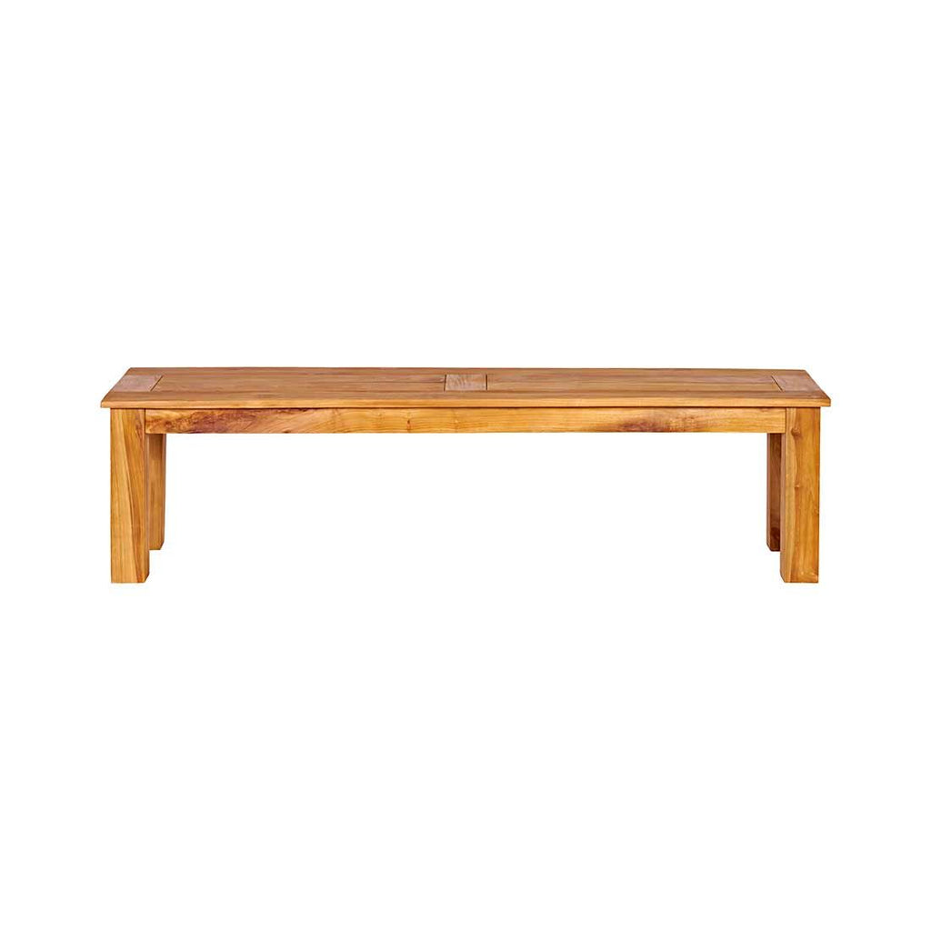 Hagebenk Ontako teak 150 cm bakside