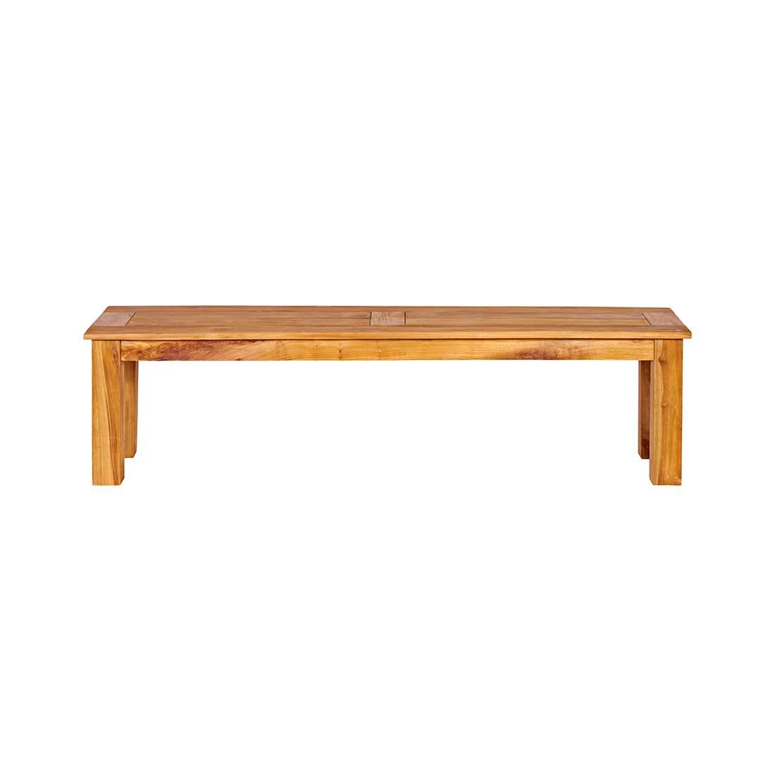 Hagebenk Ontako teak 150 cm bakside