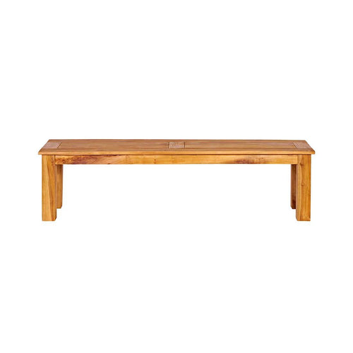 Hagebenk Ontako teak 150 cm bakside