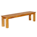 Hagebenk Ontako teak 150 cm front
