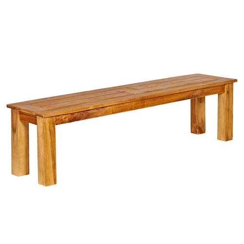 Hagebenk Ontako teak 150 cm front